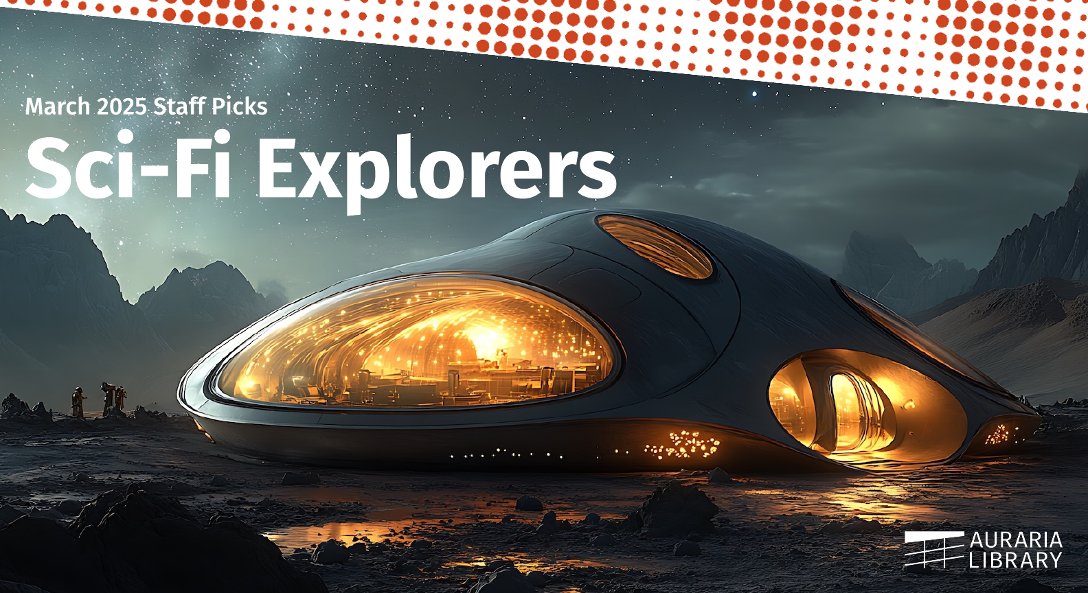 Promotional image for homepage headline: Sci-Fi Explorers