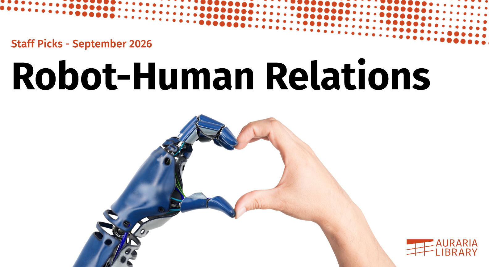 Promotional image for homepage headline: Robot-Human Relations
