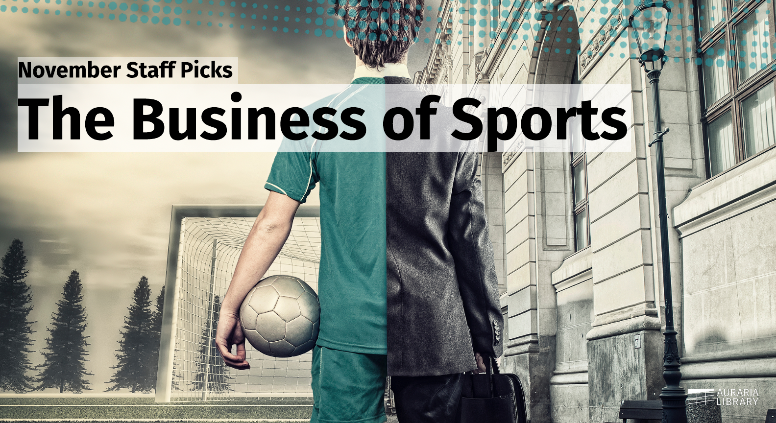 Promotional image for homepage headline: The Business of Sports