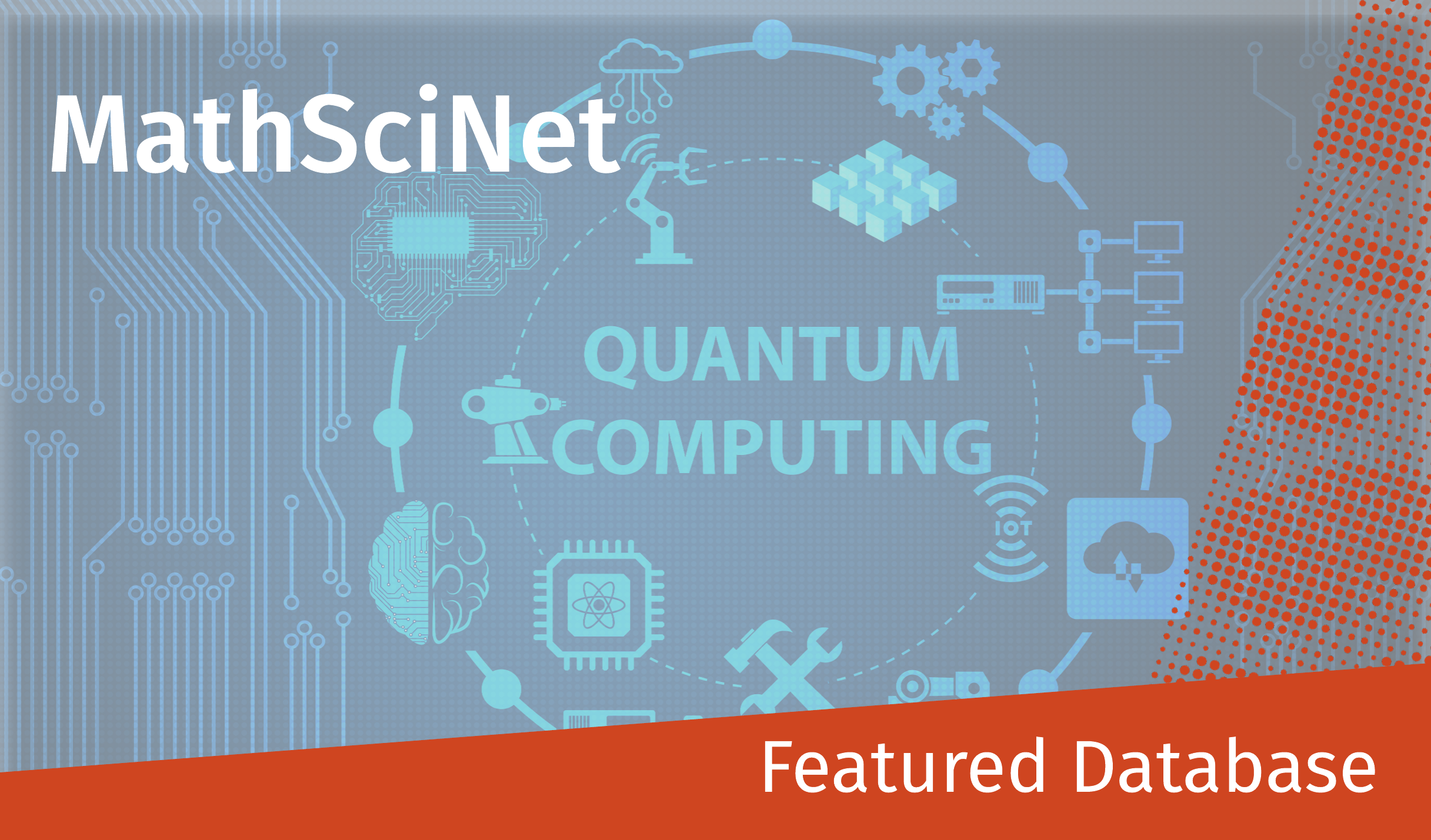 Promotional image for homepage headline: MathSciNet