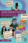 Illustrated book cover featuring Latina activists and LGBTQ+ pride, with signs for bodily autonomy, reproductive and trans liberation, anti-violence, and justice.