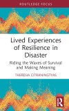 Book cover depicting resilience through lived experiences during disasters, featuring evocative imagery and compelling design.