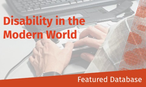 Auraria Library News April 2025 Disability in the Modern World