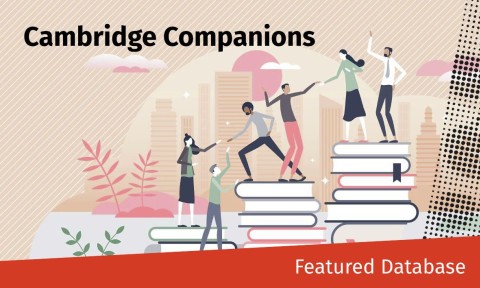 Featured Database - Cambridge Companions Online