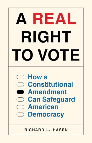 Image depicting the importance of a constitutional amendment in protecting the right to vote and American democracy.