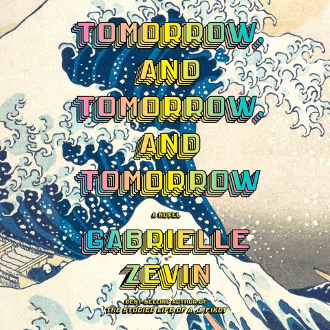 Repetitive text illustrating the concept of time, emphasizing the endless nature of tomorrow in a visually striking manner.