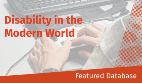 Auraria Library News April 2025 Disability in the Modern World