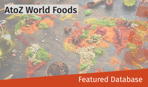 AtoZ World Foods Featured Database A visual representation of the A to Z World Foods featured database showcasing diverse global culinary options.