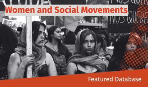 A diverse group of women participating in a social movement, advocating for equality and justice in a vibrant urban setting