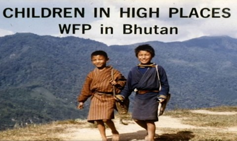Image of two Bhutanese children