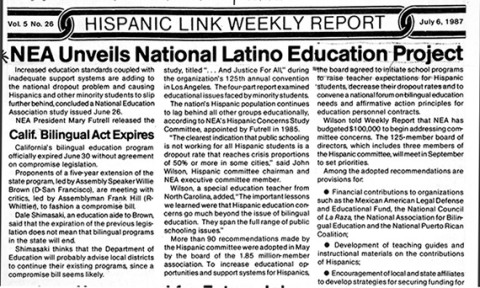 Hispanic Link Weekly Report Image