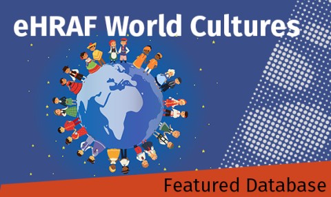 Photo of Featured Database - eHRAF World Cultures - people holding hands around the world