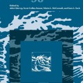 Cover of Ocean Yearbook 38. Features abstract ocean waves in blue shades. Edited by Aldo Chircop and others. Calm and scholarly tone.