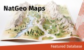 3D Map image with NatGeo Maps written on it.