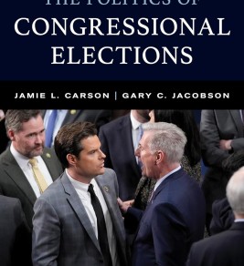 A visual representation of the dynamics and strategies involved in congressional elections and their political implications.