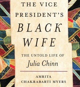 A portrait of Julia Chinn, the vice president's wife, showcasing her elegance and historical significance in American politics.